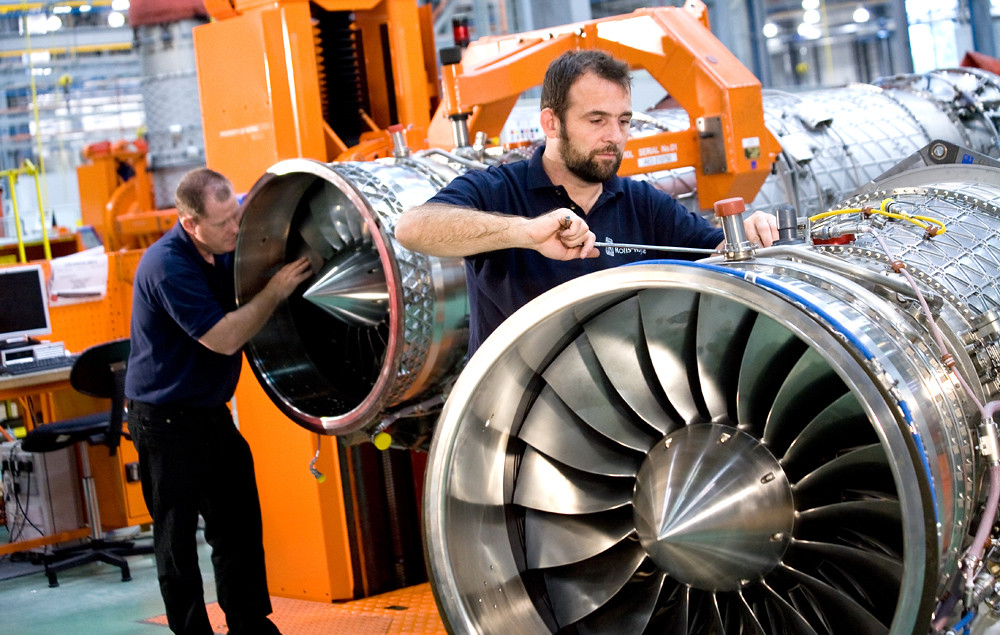 Rolls-Royce EJ200 turbofan for Eurofighter Typhoon