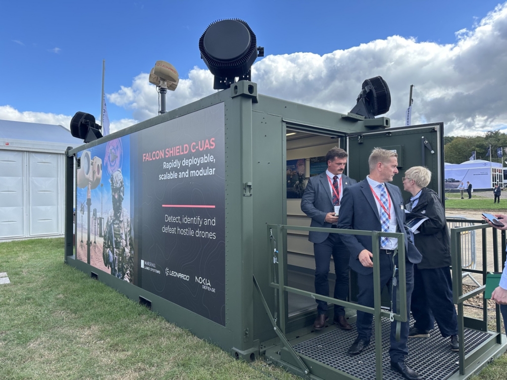 Containerised Falcon Shield