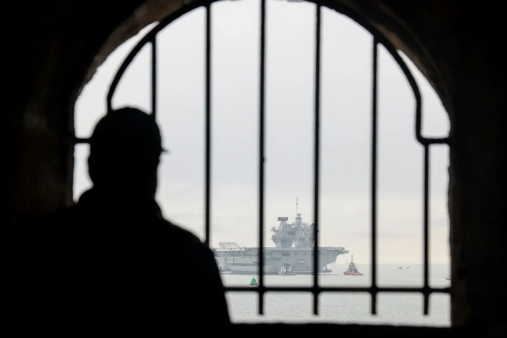 HMS Queen Elizabeth sails to strengthen NATO readiness in UK and European waters