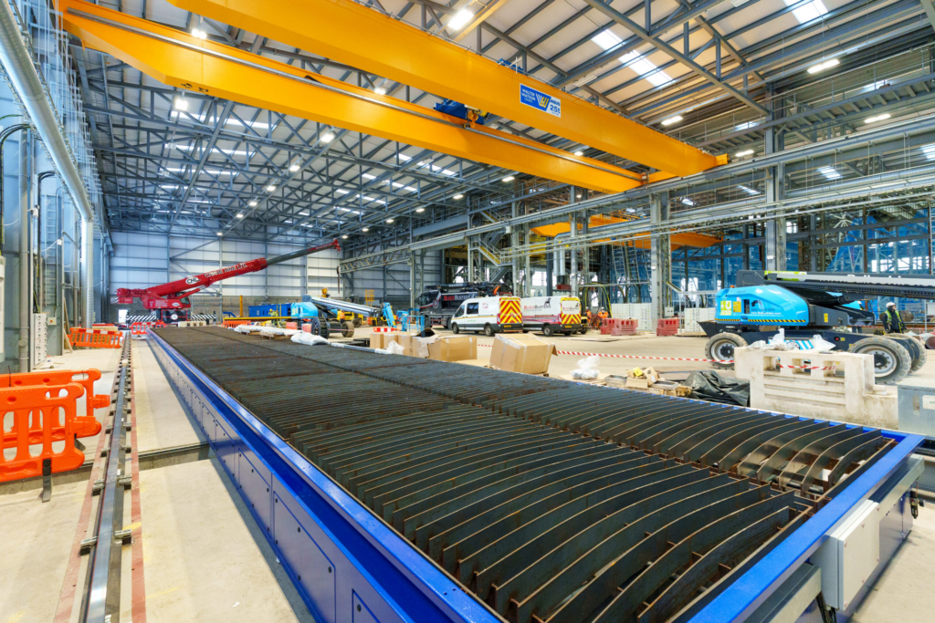 Navantia UK marks its first year of owning Harland & Wolff, highlighting progress across its four sites