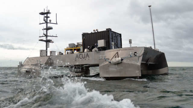 USV-ROV deployment