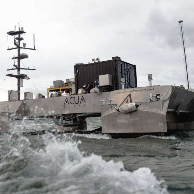 USV-ROV deployment