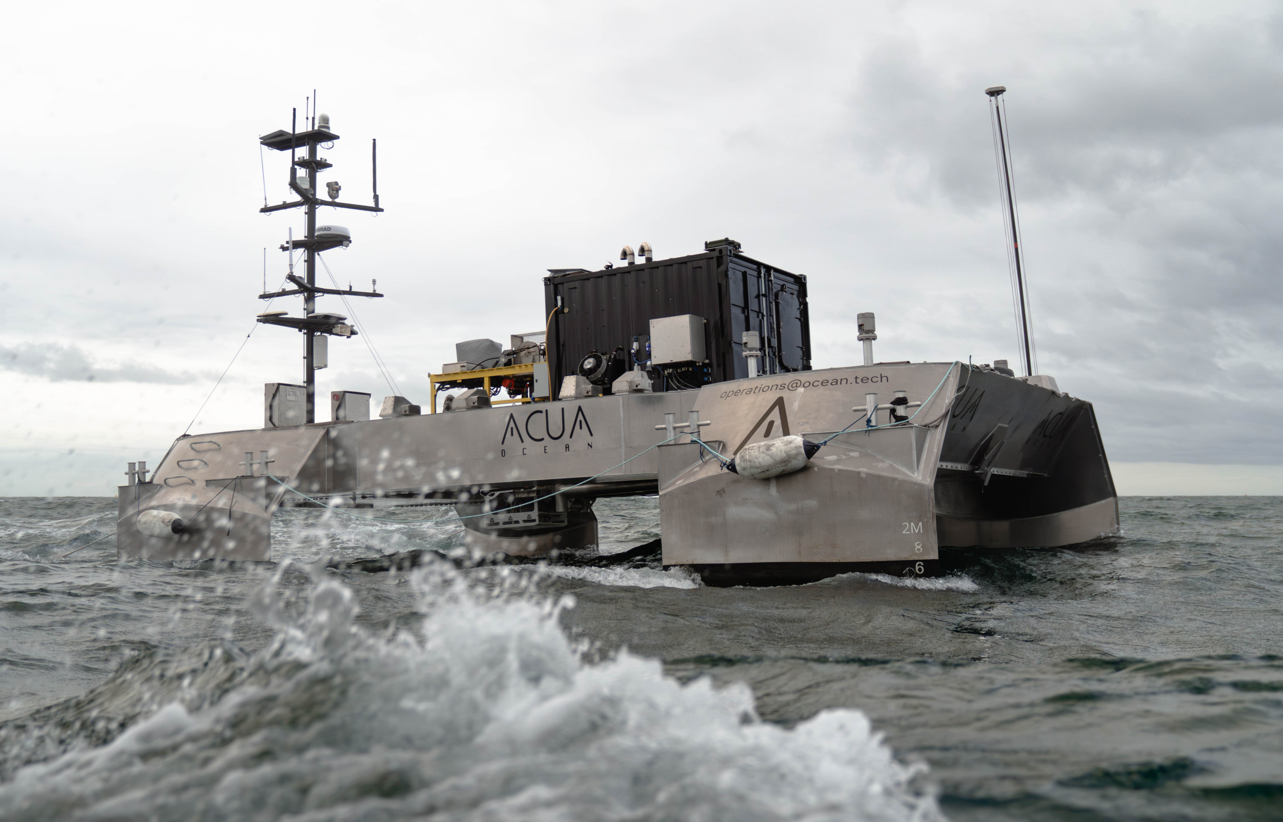 USV-ROV deployment