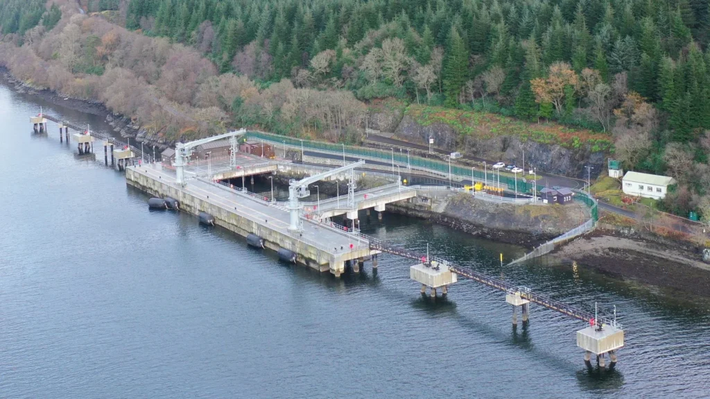 Northern Ammunition Jetty at Glen Mallan