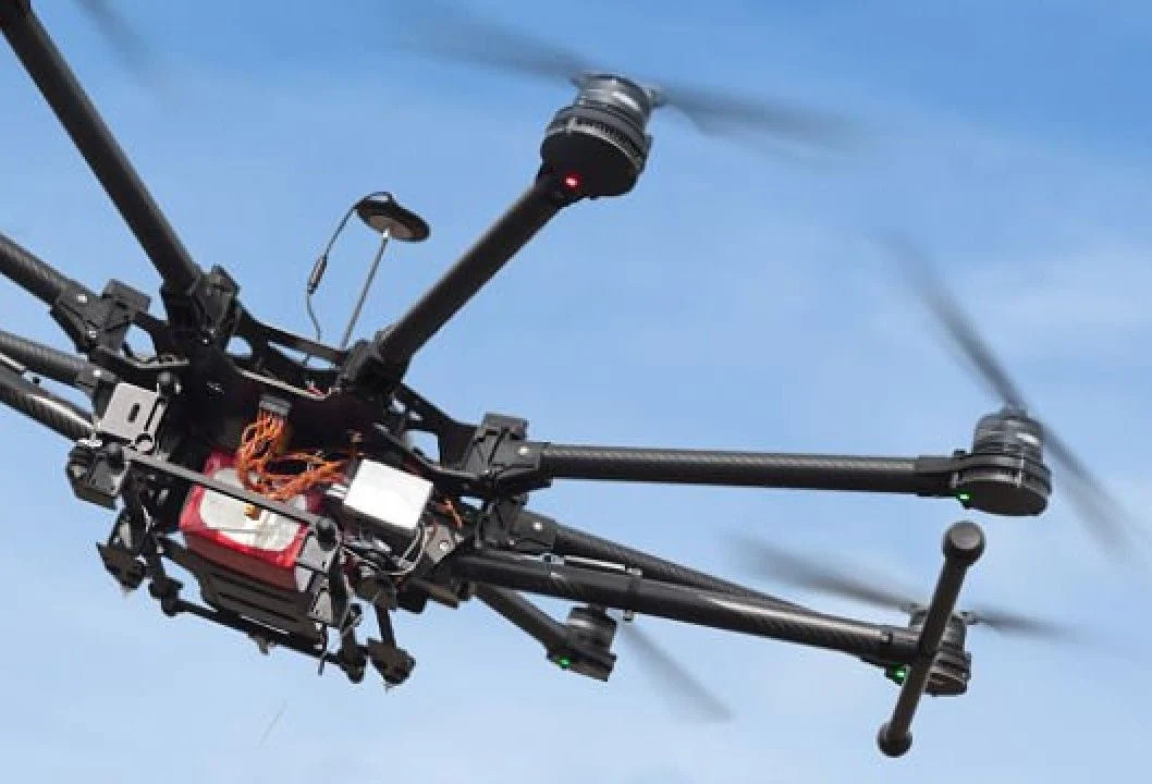A heavy drone