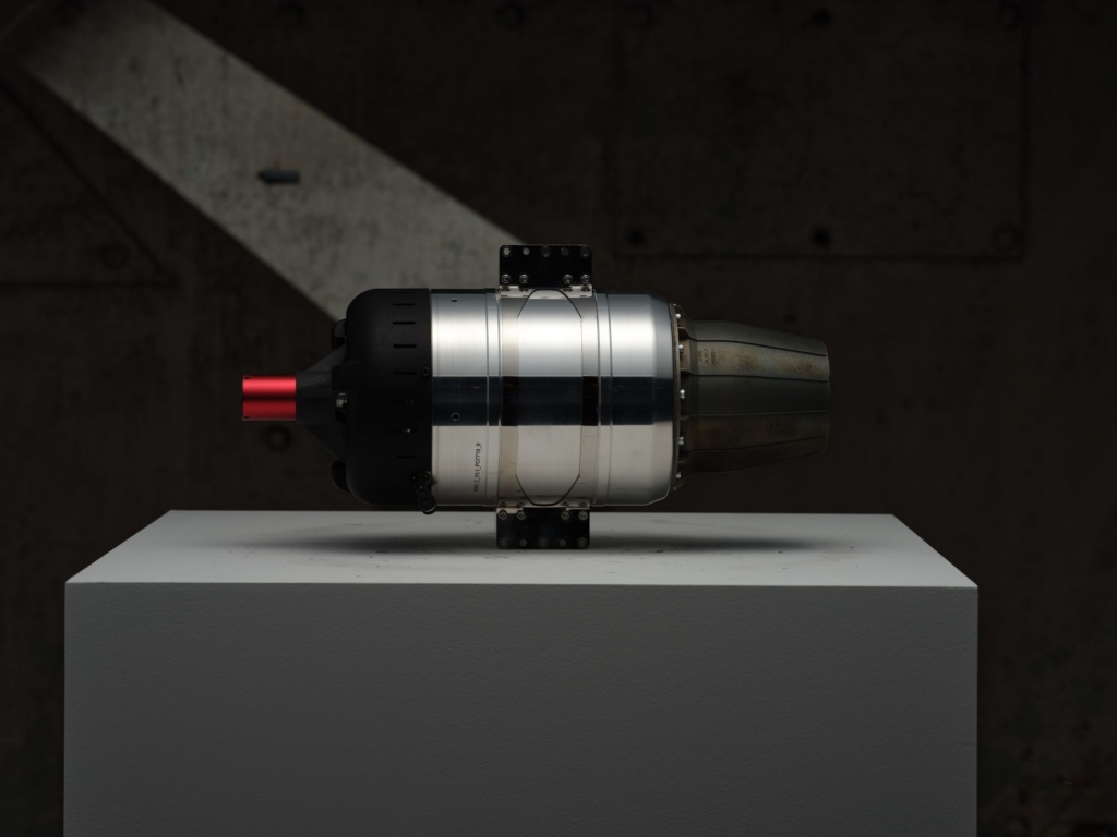 Alloyed's smaller A300 turbojet engine is currently in production. Image: Alloyed
