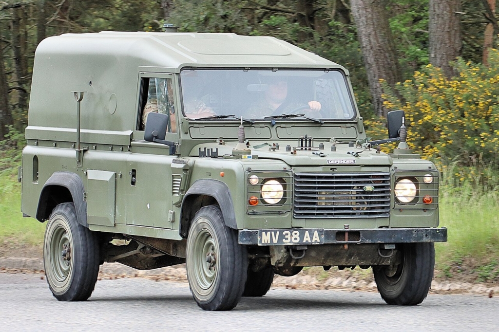 UK Army Land Rover Defender