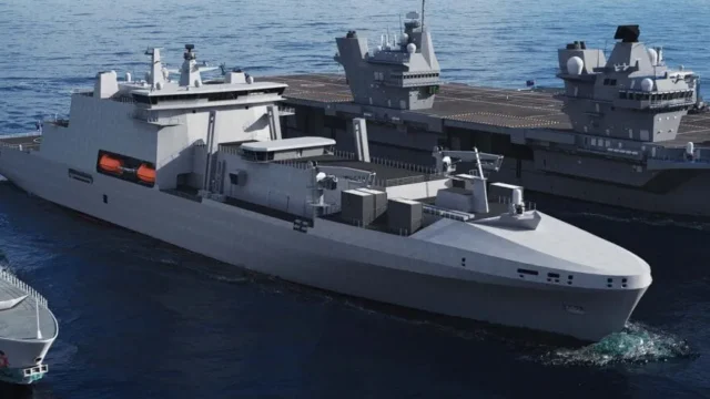 Artist rendering of Fleet Solid Support Ships