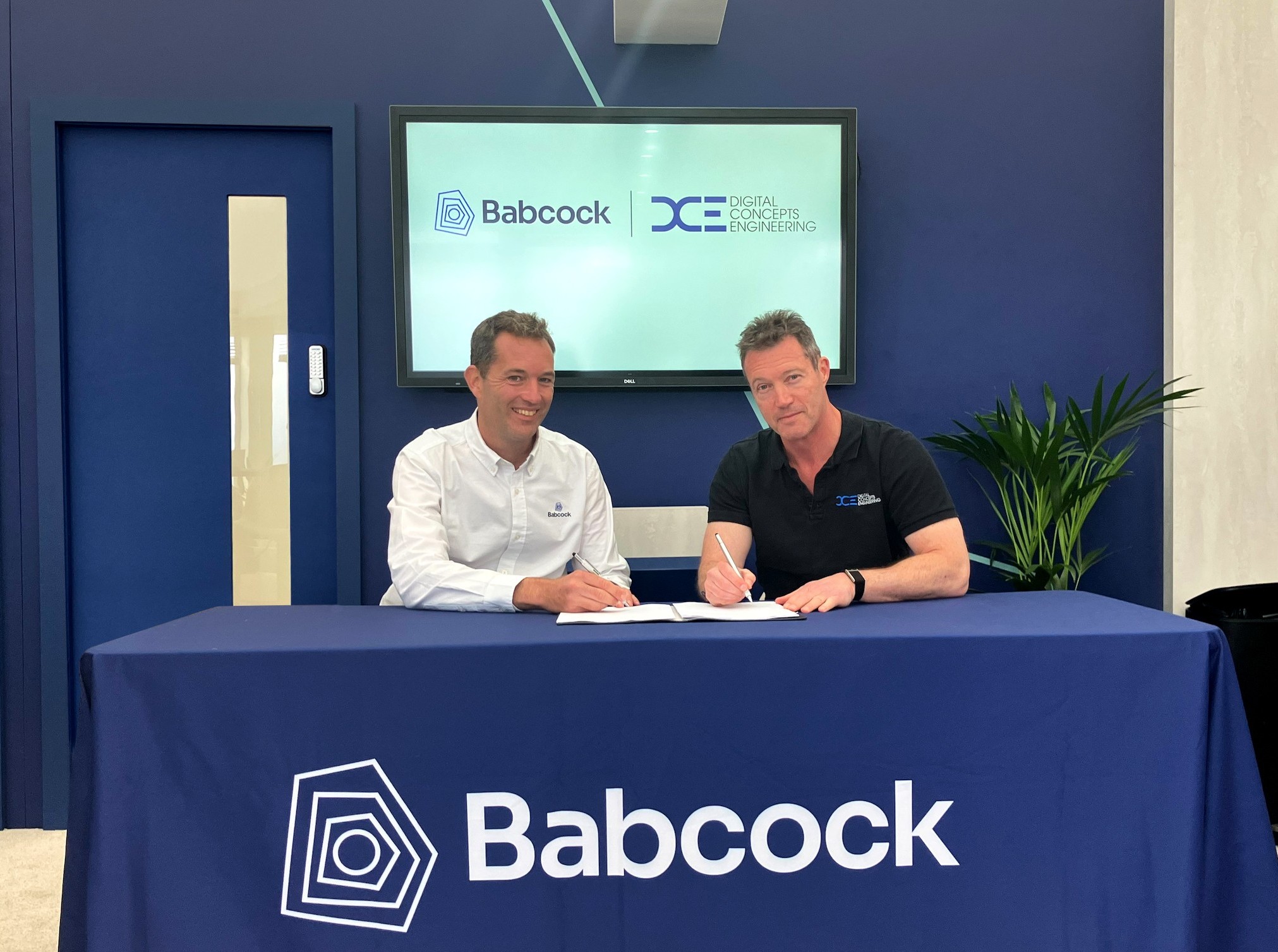 Babcock DCE MoU signing: DVD2026