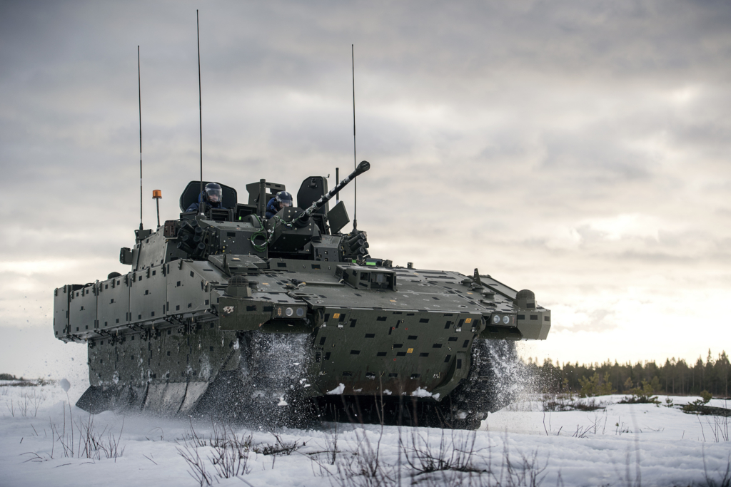 British Army Ajax fighting vehicle