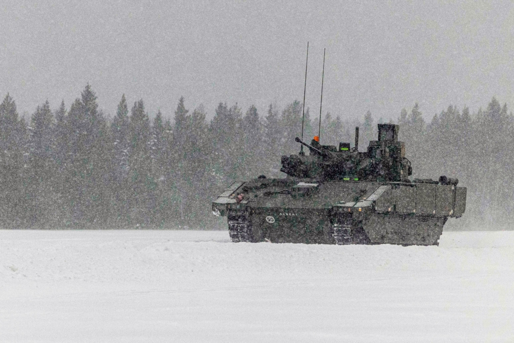 British Army Ajax fighting vehicle