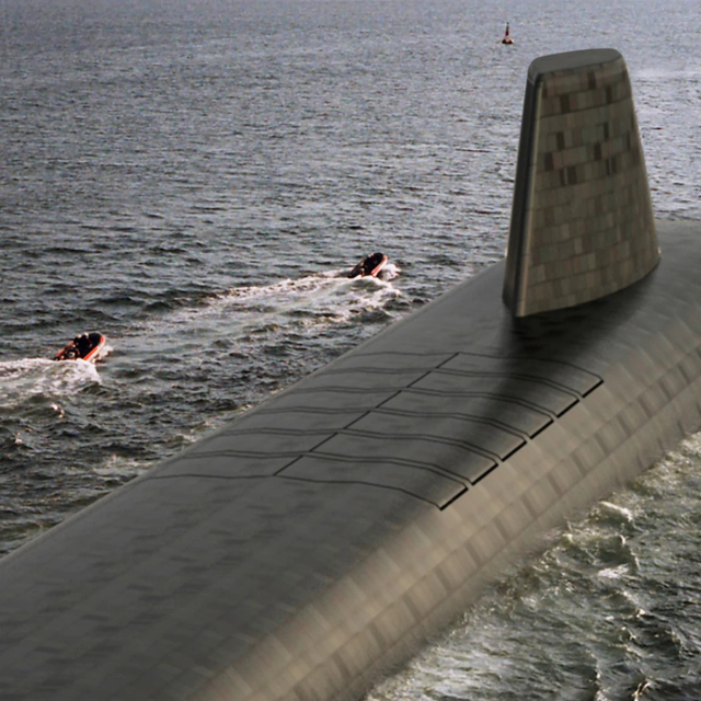 Dreadnought class submarine rendering