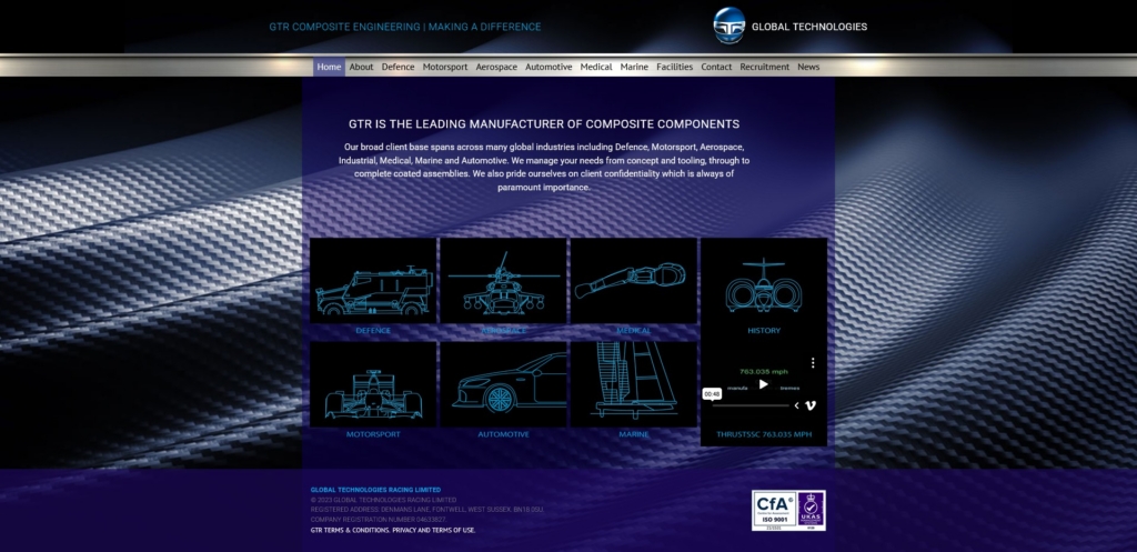 New GTR website