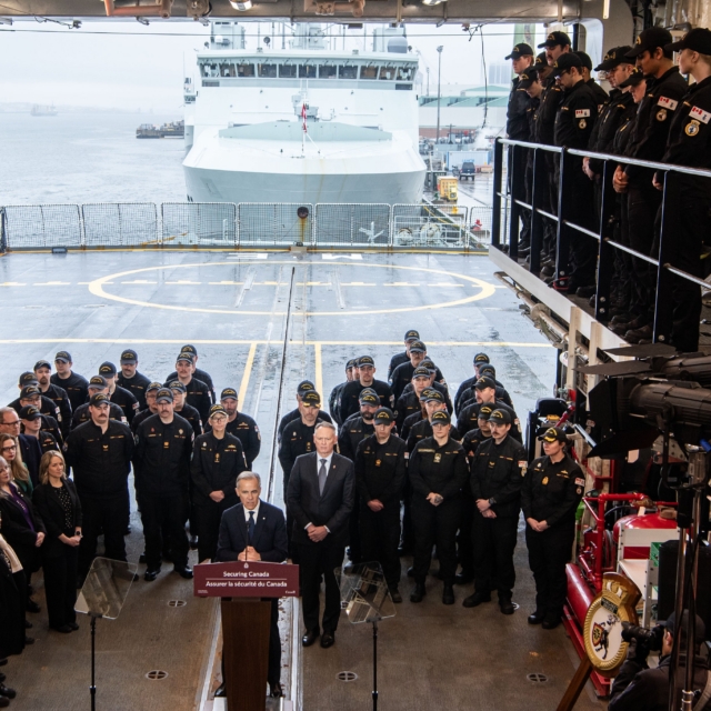 HMCS Margaret Brooke by The Right Honourable Mark Carney