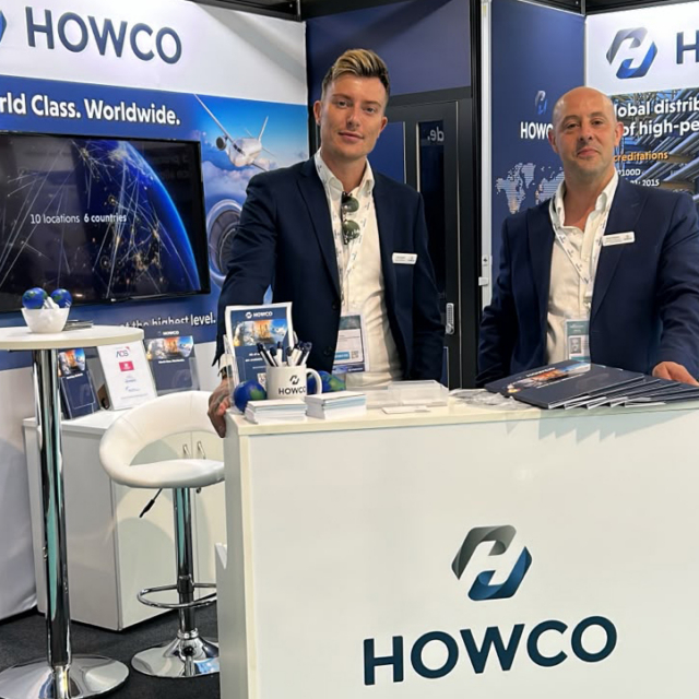 Howco celebrates a successful time at Farnborough Airshow