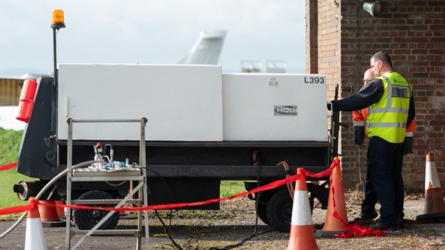 HyGPU trial Exeter Airport