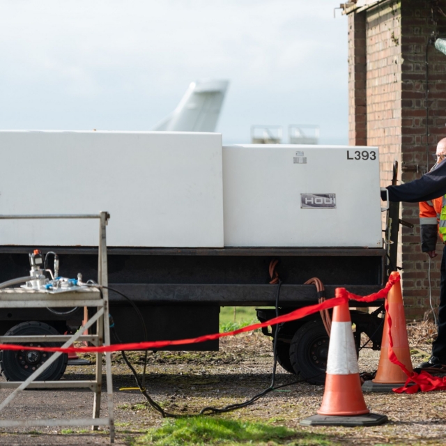 HyGPU trial Exeter Airport