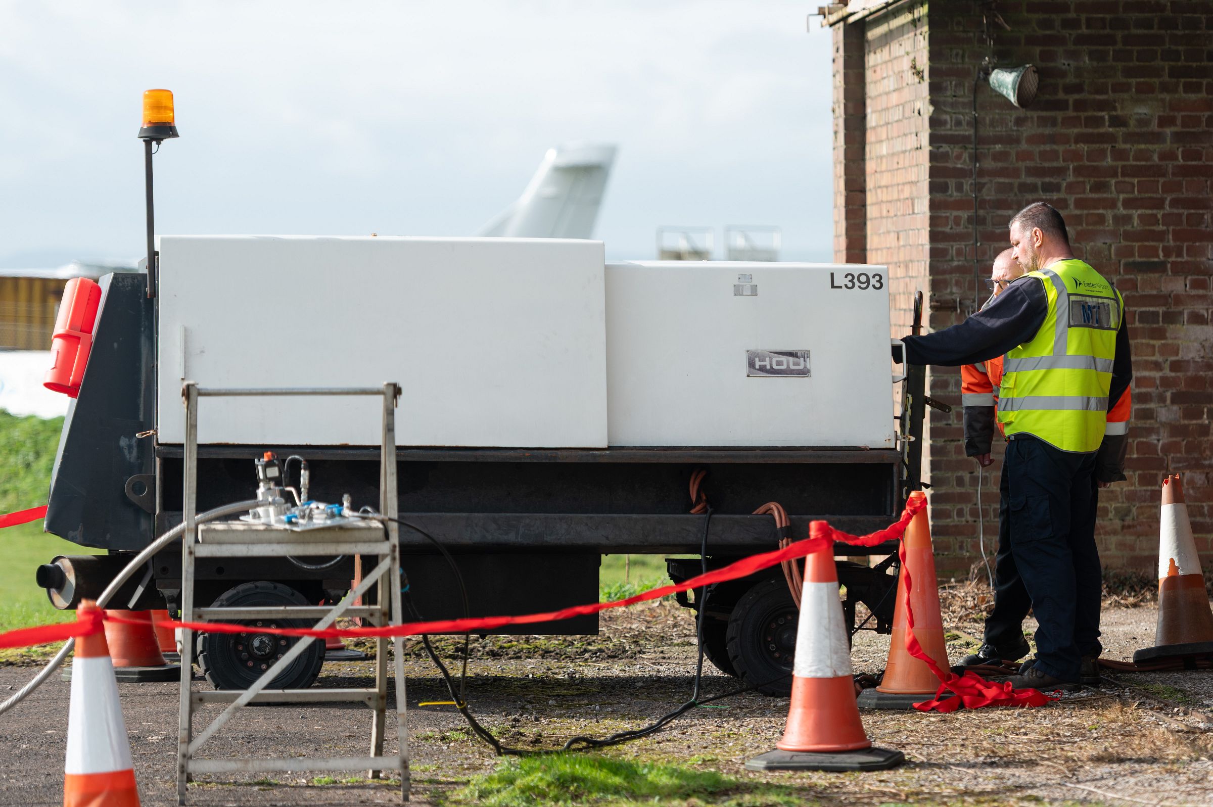 HyGPU trial Exeter Airport