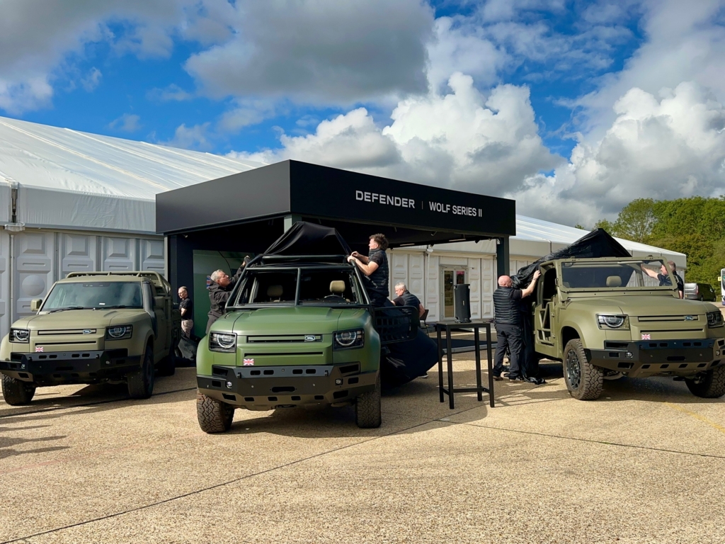 Defender Wolf II unveilling at DVD 2026