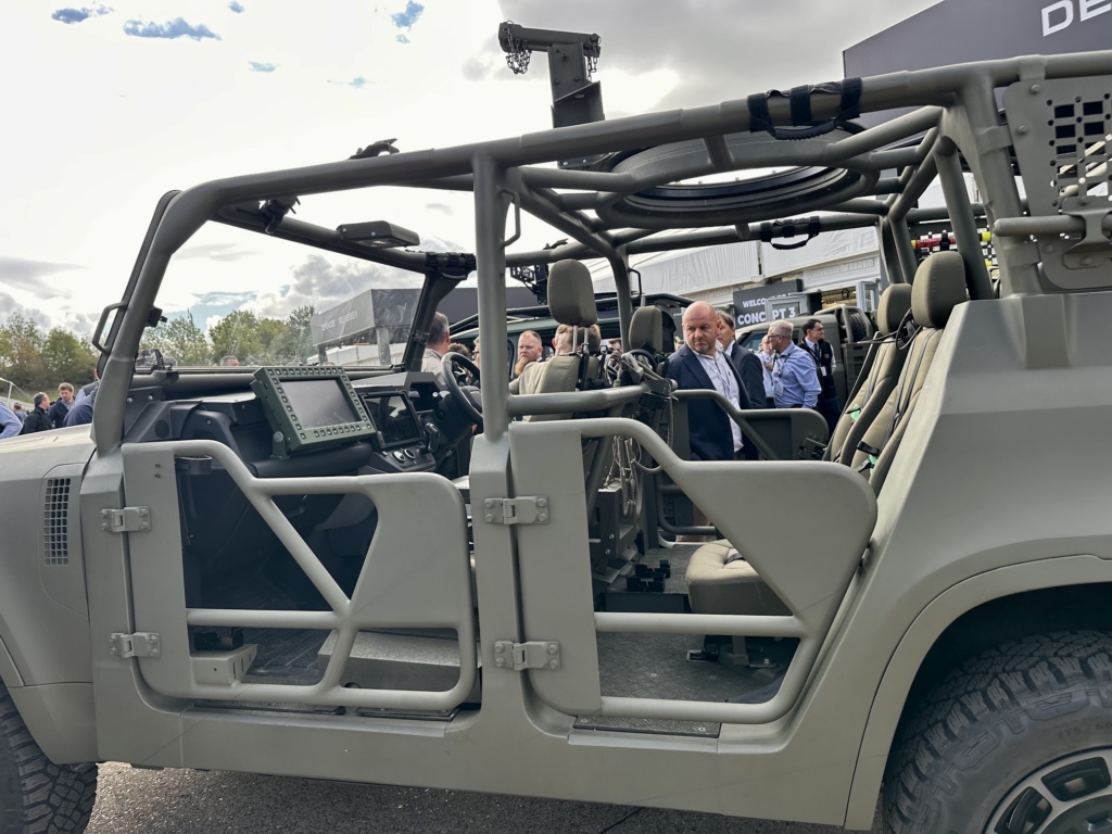 Defender Wolf II unveilling at DVD 2026