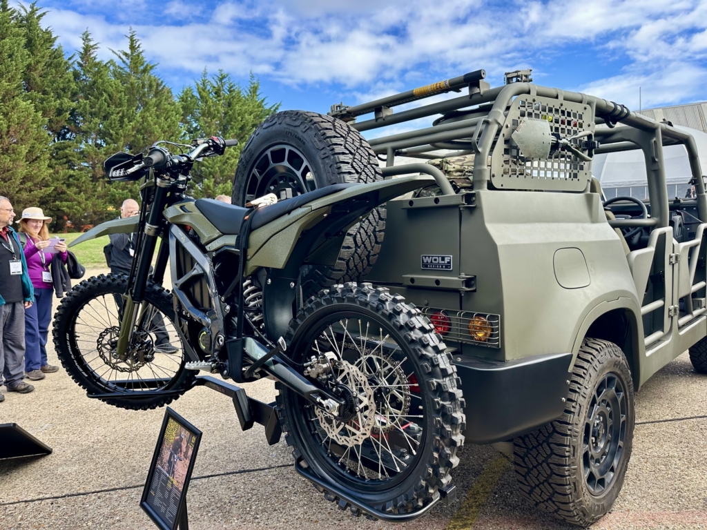 Defender Wolf II unveilling at DVD 2026