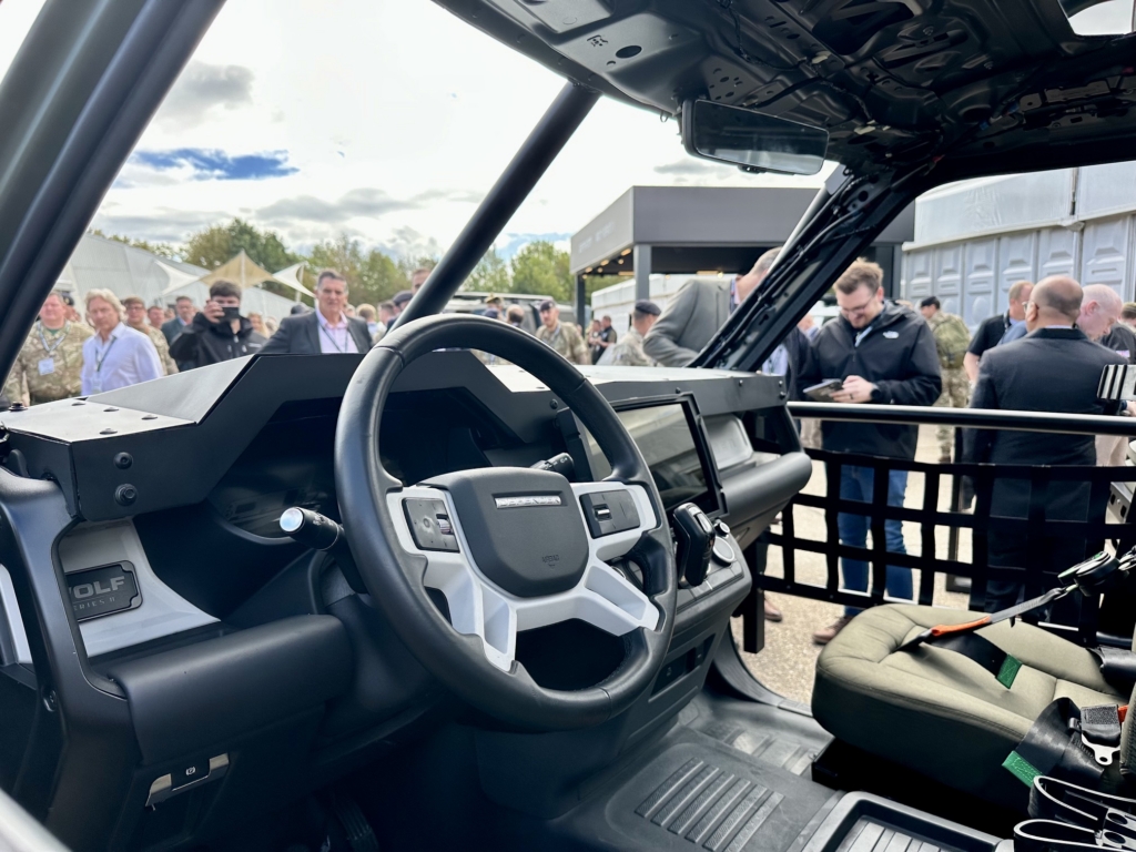 Defender Wolf II unveilling at DVD 2026