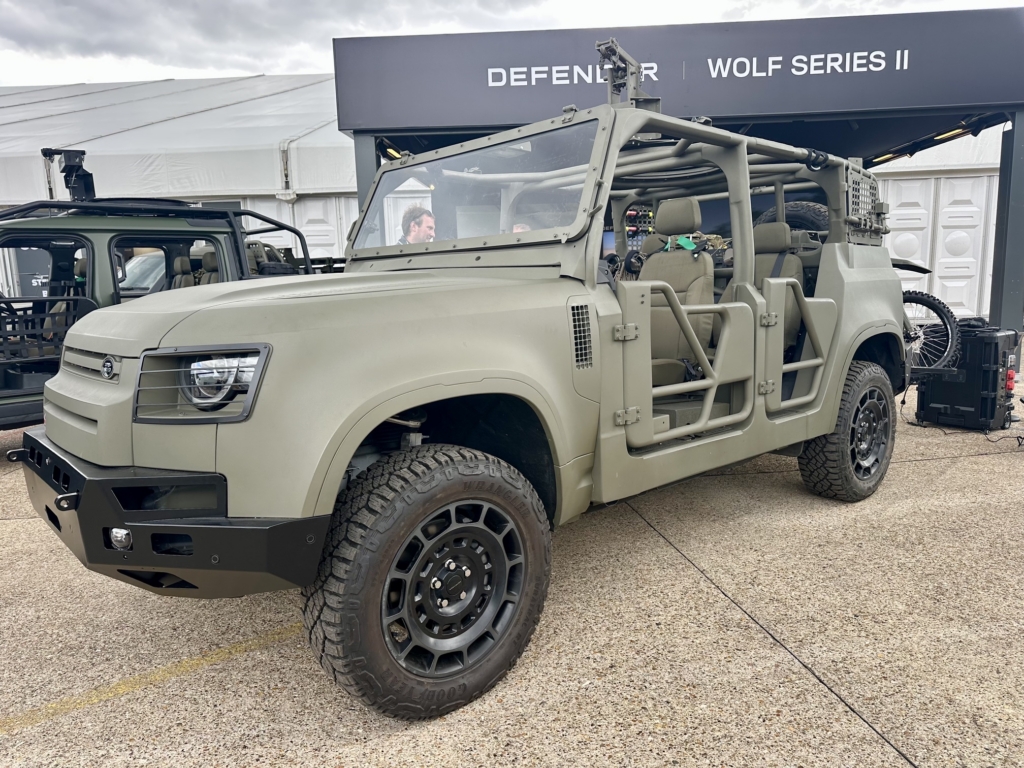 Defender Wolf II unveilling at DVD 2026