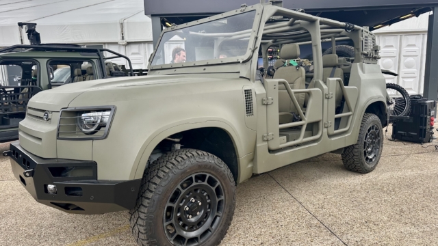 Defender Wolf II unveilling at DVD 2026