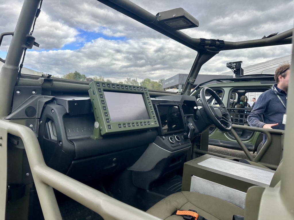 Defender Wolf II unveilling at DVD 2026