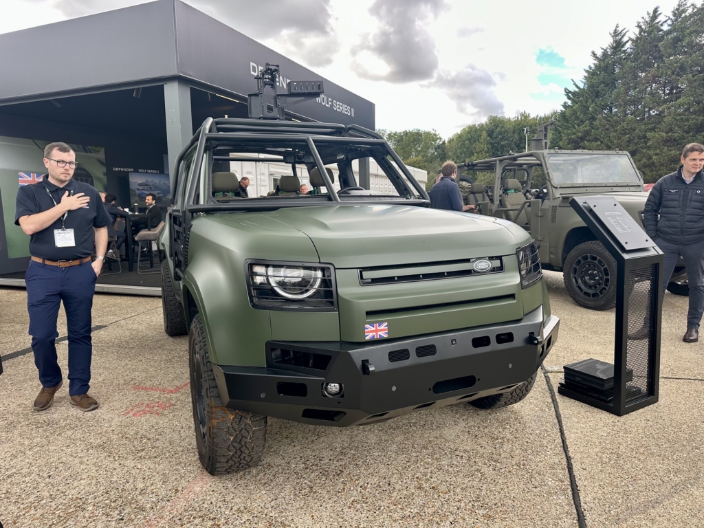 Defender Wolf II unveilling at DVD 2026
