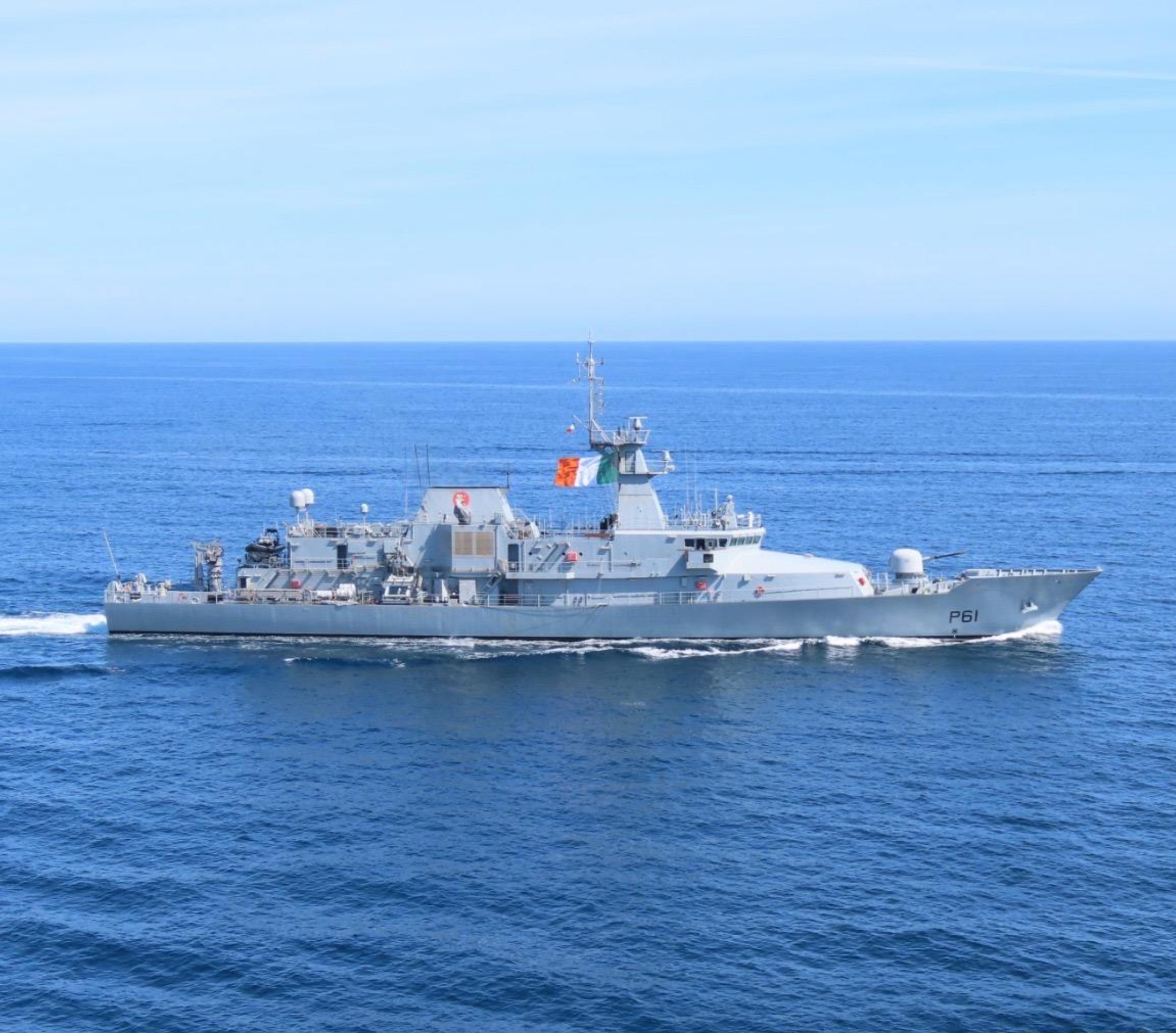Irish Navy Irish EEZ, L.E. SAMUEL BECKETT (P61)