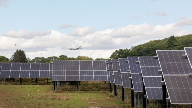 Stansted solar farm.