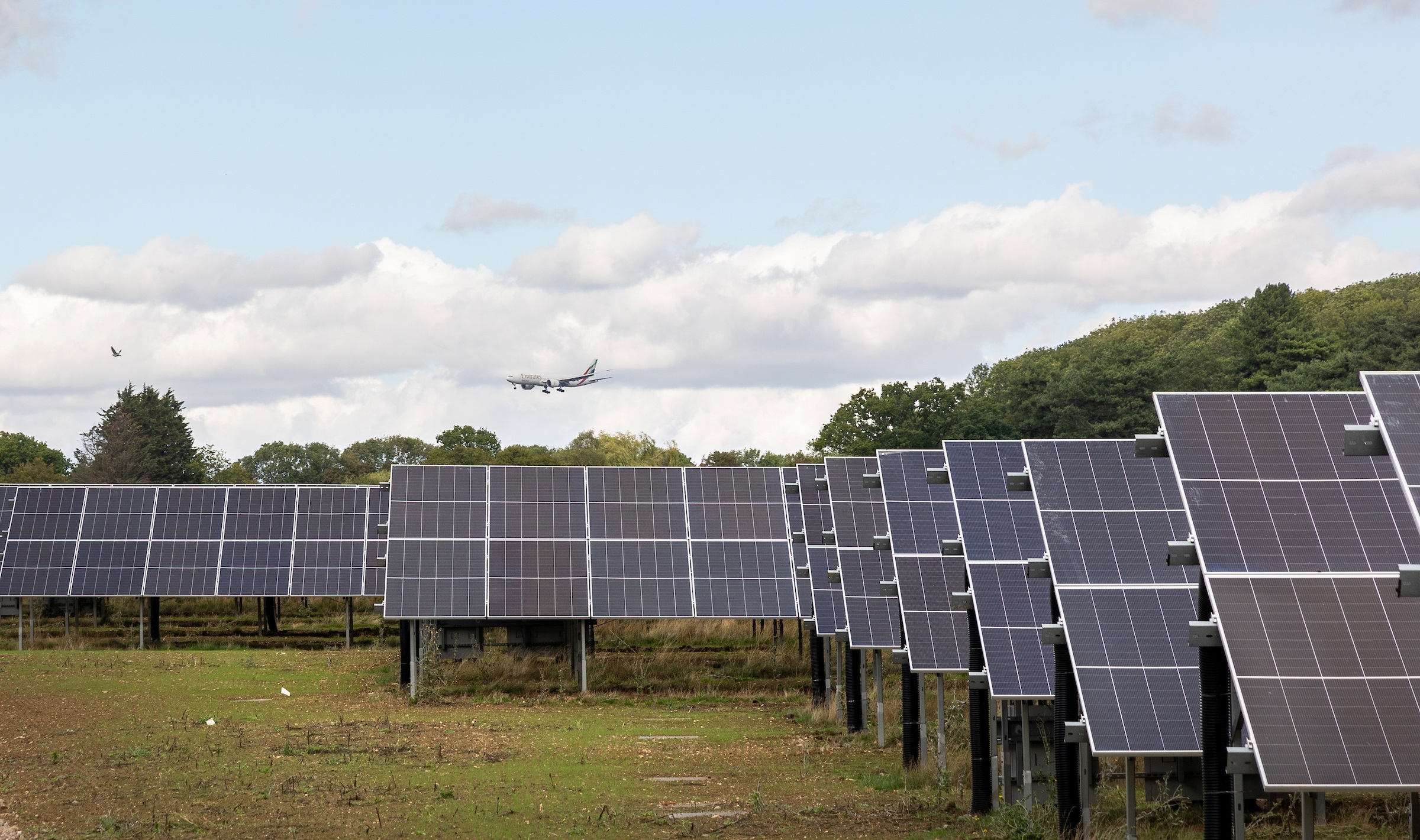Stansted solar farm.