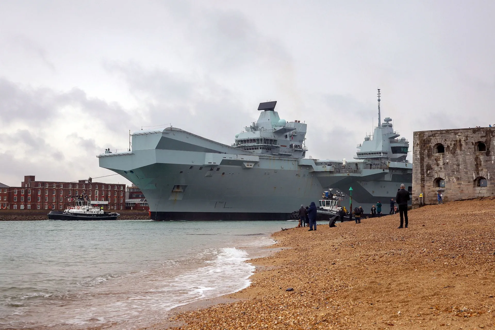 HMS Queen Elizabeth sails to strengthen NATO readiness in UK and European waters