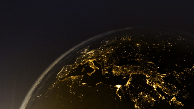 Earth from space.
