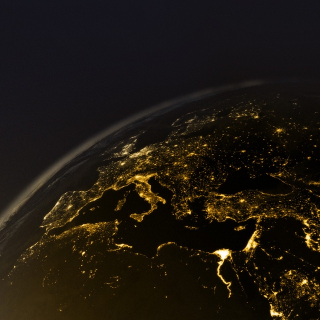 Earth from space.