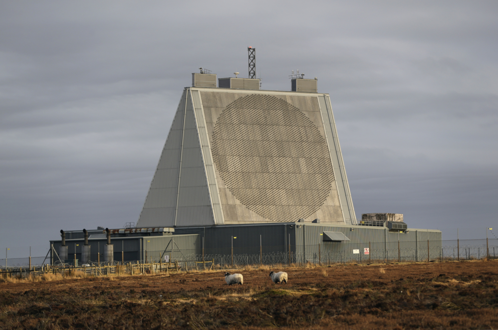 RAF Fylingdales in North Yorkshire. Image: MOD Crown Copyright/Cpl Alex Scott
