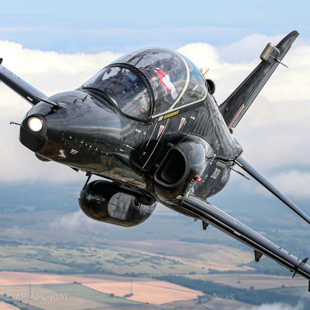Royal Air Force Hawk T2 advanced jet trainer