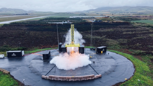 Skyrora-hot-fire test of scaled-down orbital vehicle systems