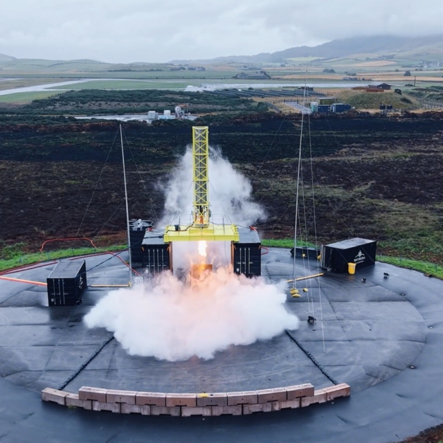 Skyrora-hot-fire test of scaled-down orbital vehicle systems