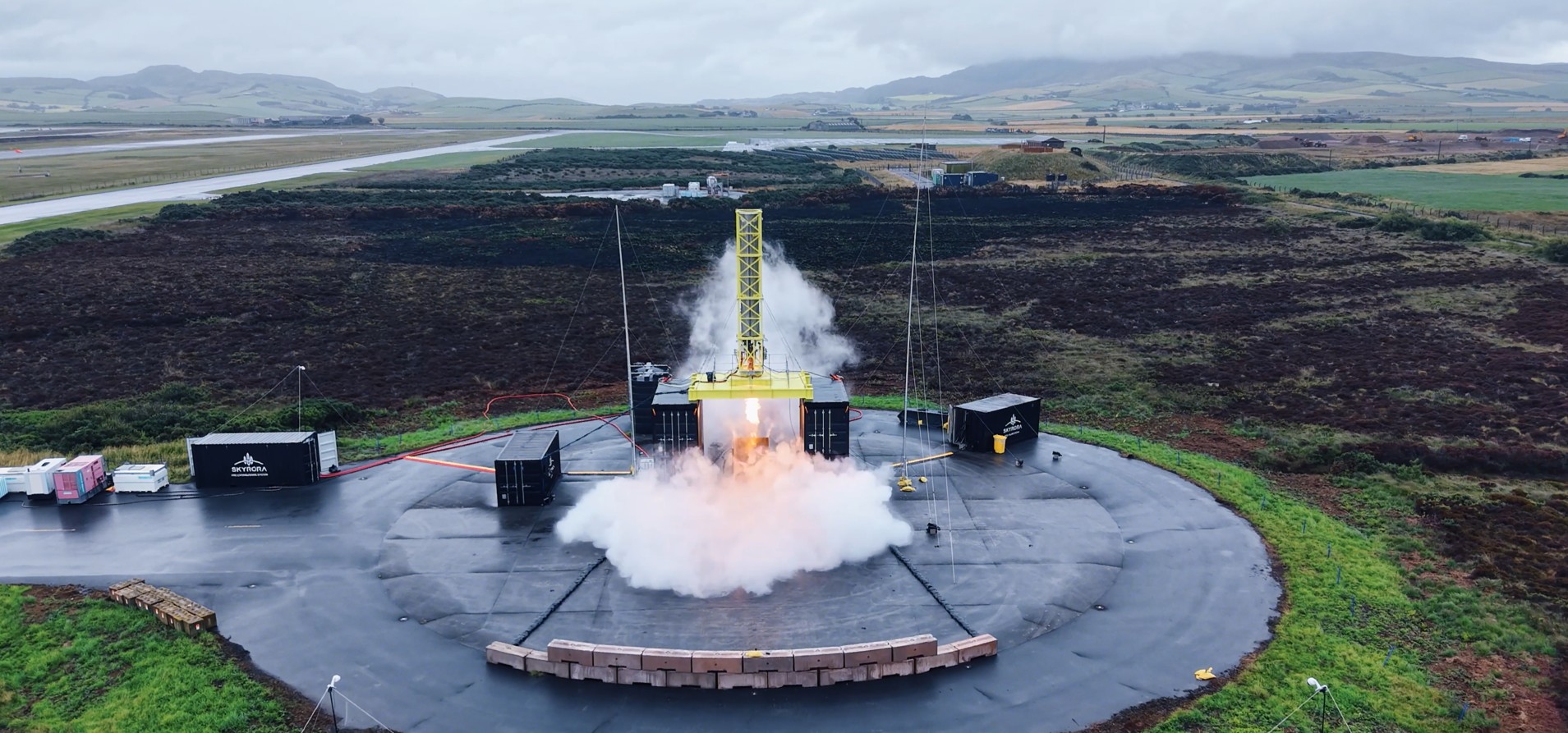 Skyrora-hot-fire test of scaled-down orbital vehicle systems