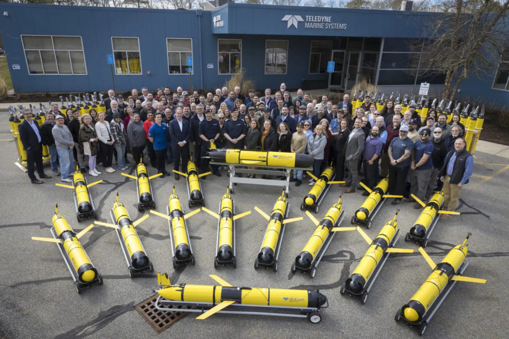 Teledyne and its Slocum G3 gliders