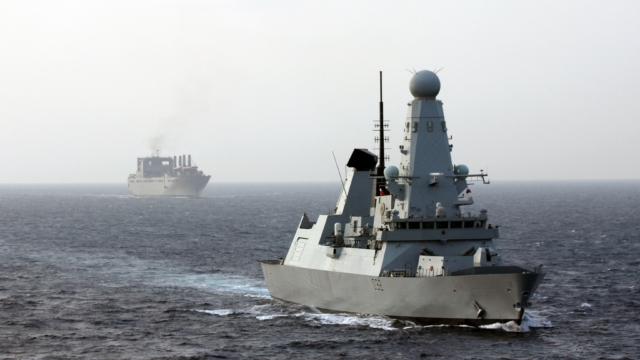 Type 45 destroyer HMS Daring