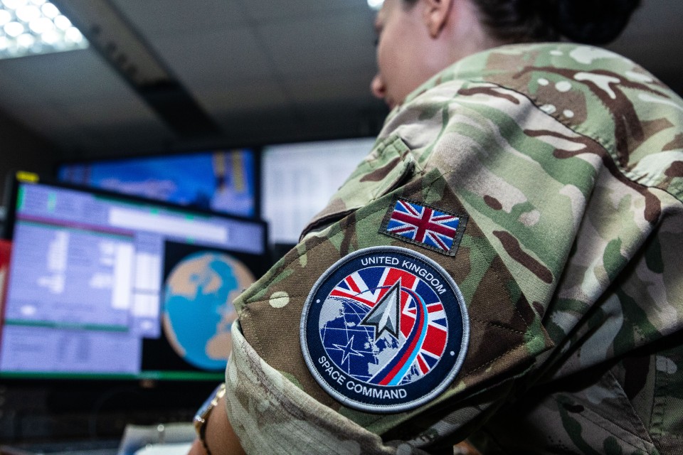 UK Space Command operations. Image: MOD Crown Copyright