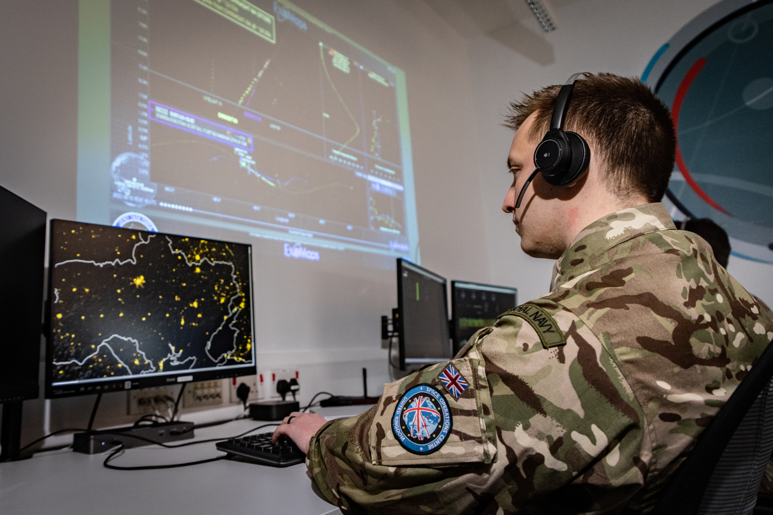 UK Space Command operations. Image: MOD Crown Copyright/Royal Air Force