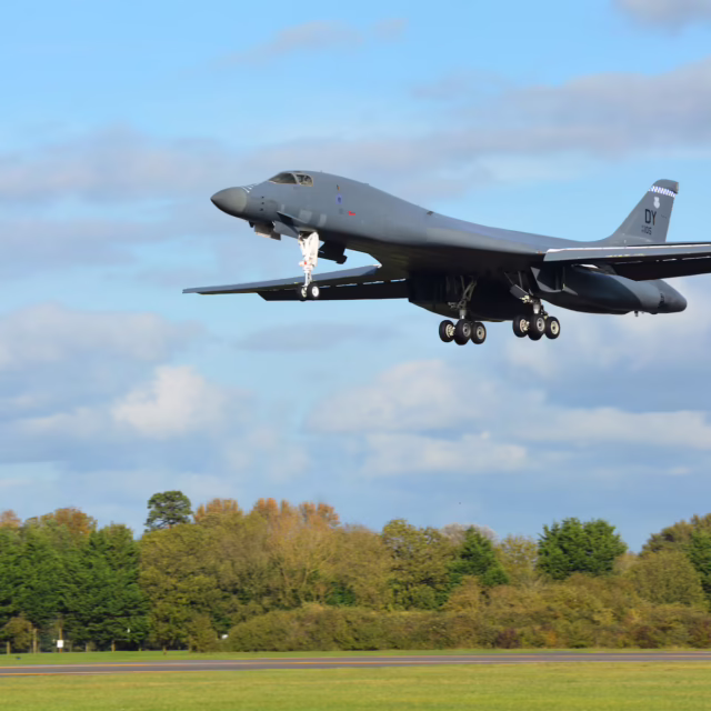 USAF B-1B Lancer at RAF Fairford