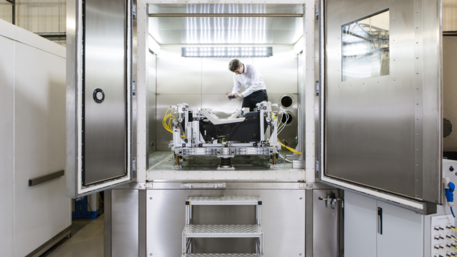 Vibration test at Millbrook