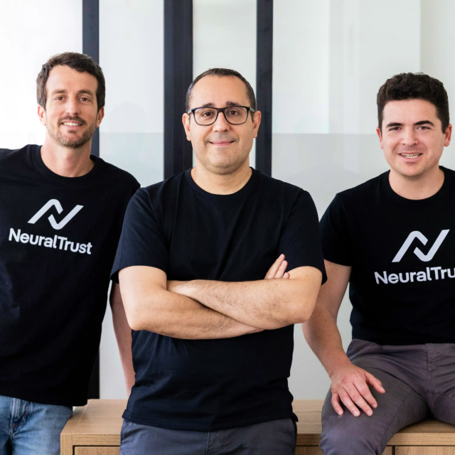 NeuralTrust founders Joan Vendrell (CEO), Victor Garcia (CTO) and Alejandro Domingo (COO). Photo: NeuralTrust