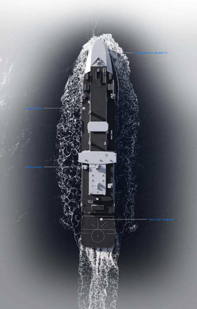 Three Fleet Solid Support vessels being delivered for the Royal Fleet Auxiliary through a partnership between Navantia UK, BMT and Harland & Wolff.
