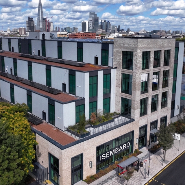 Isembard's global HQ and factory in Southwark
